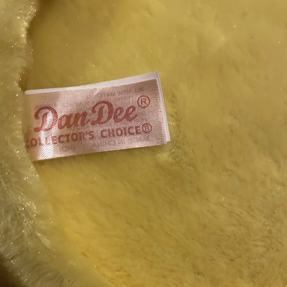 Dan Dee Chick Plush Basket